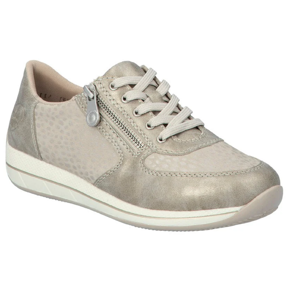 Rieker N1112-60 (Adele) Perle Cliff Trainers