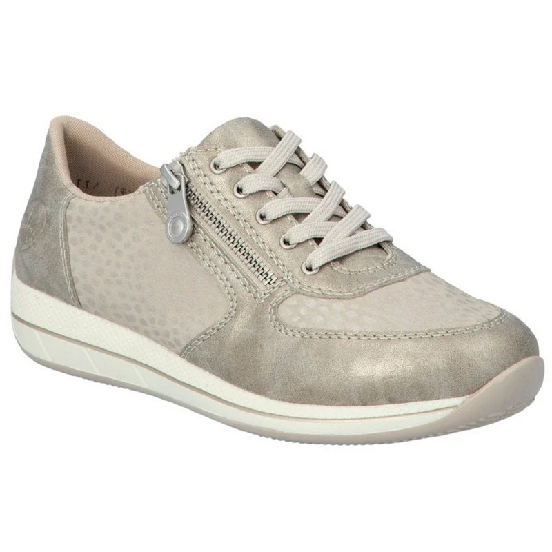 Rieker N1112-60 (Adele) Perle Cliff Trainers