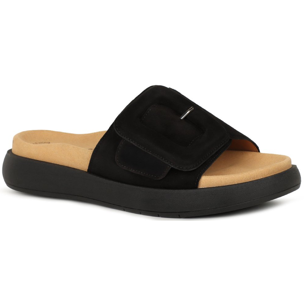 Gabor Adios Schwarz Sandals