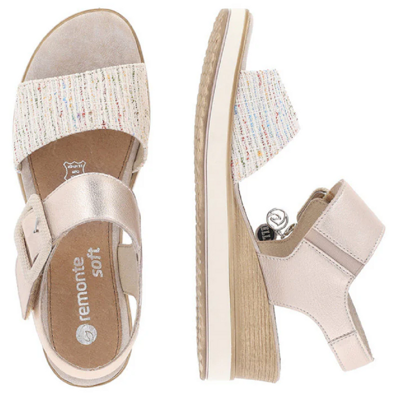 Remonte D6453 (Akan) Weiss Multi Sandals