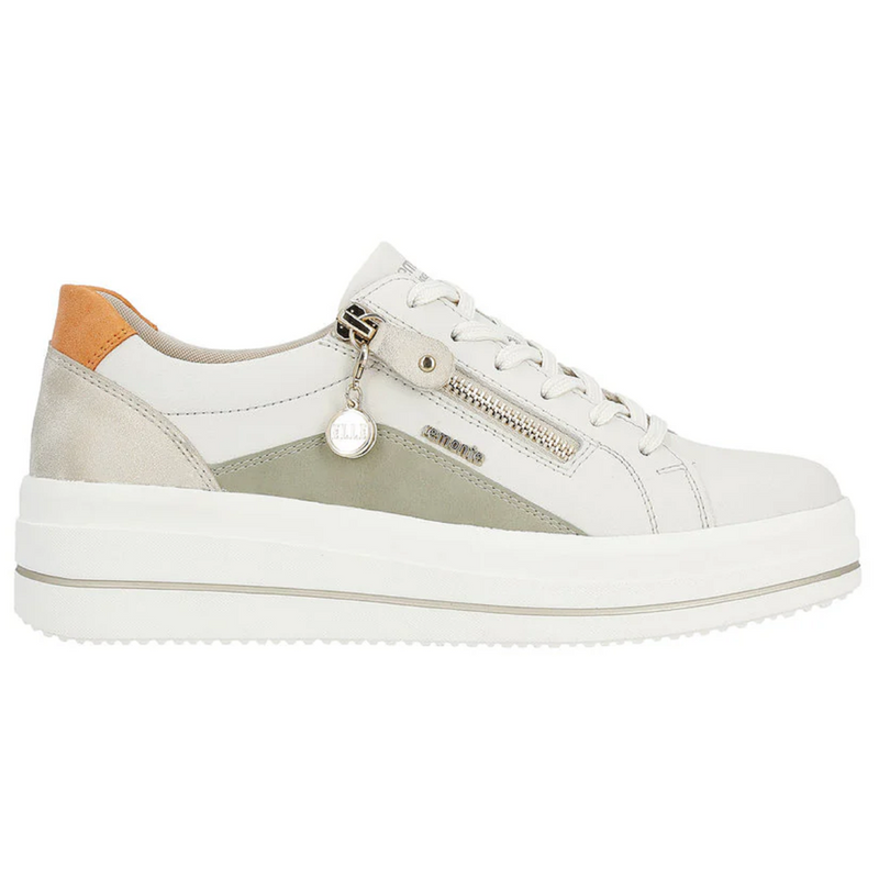 Remonte D1C01 (Alison) Off White Trainers