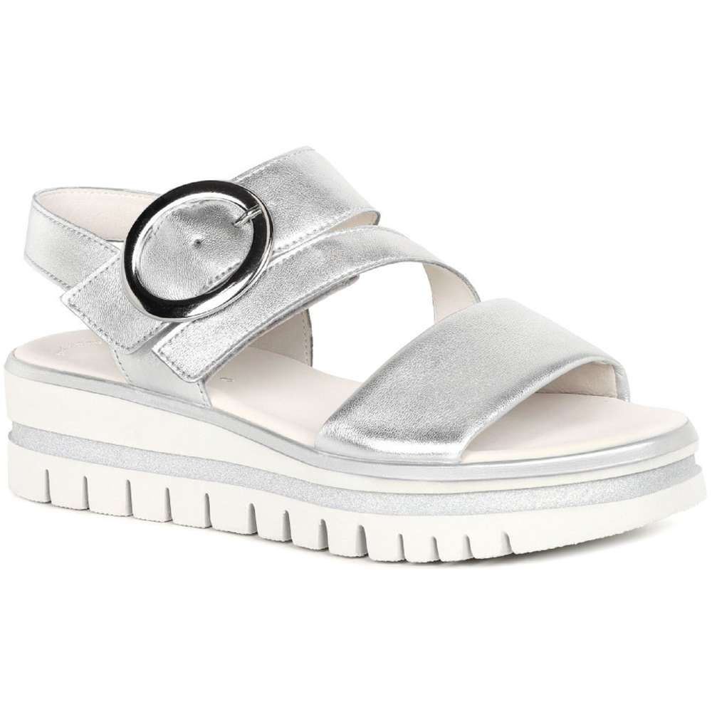 Gabor Amarillo Silber Sandals