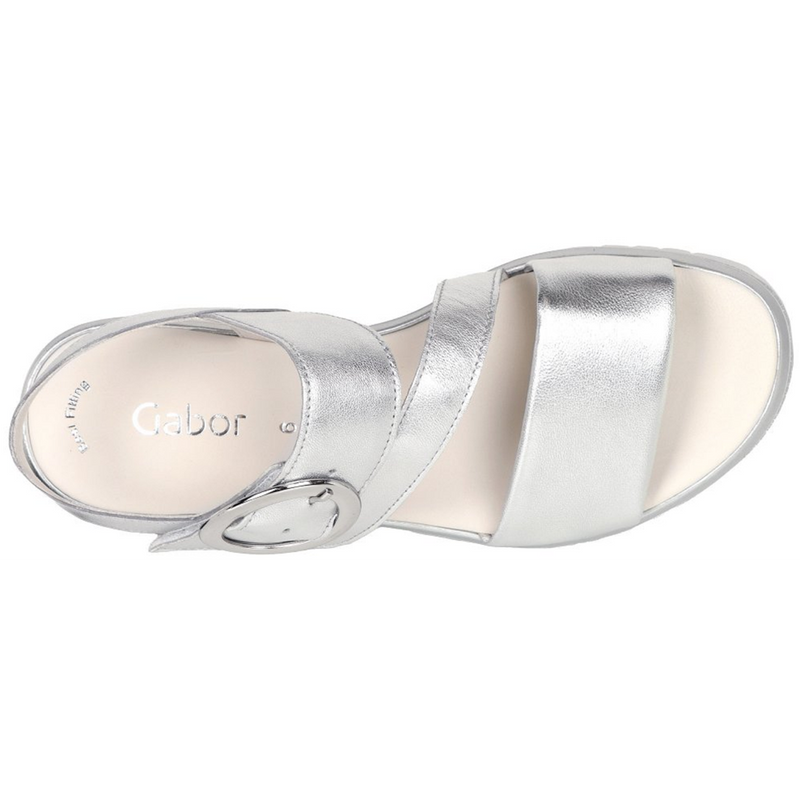 Gabor Amarillo Silber Sandals