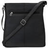 Yoshi Amongst Butterflies Bryant Black Leather Cross Body Bag