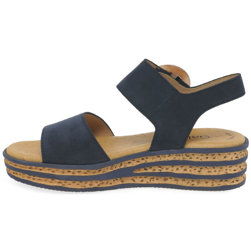 Gabor Andre Navy Nubuck Sandals