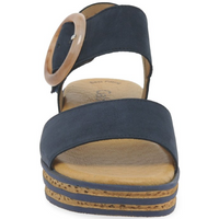 Gabor Andre Navy Nubuck Sandals