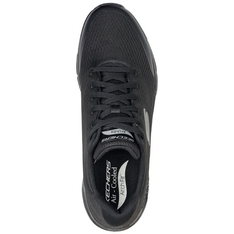 Skechers Arch Fit Black Trainers