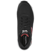 Skechers Arch Fit Black/Red Trainers