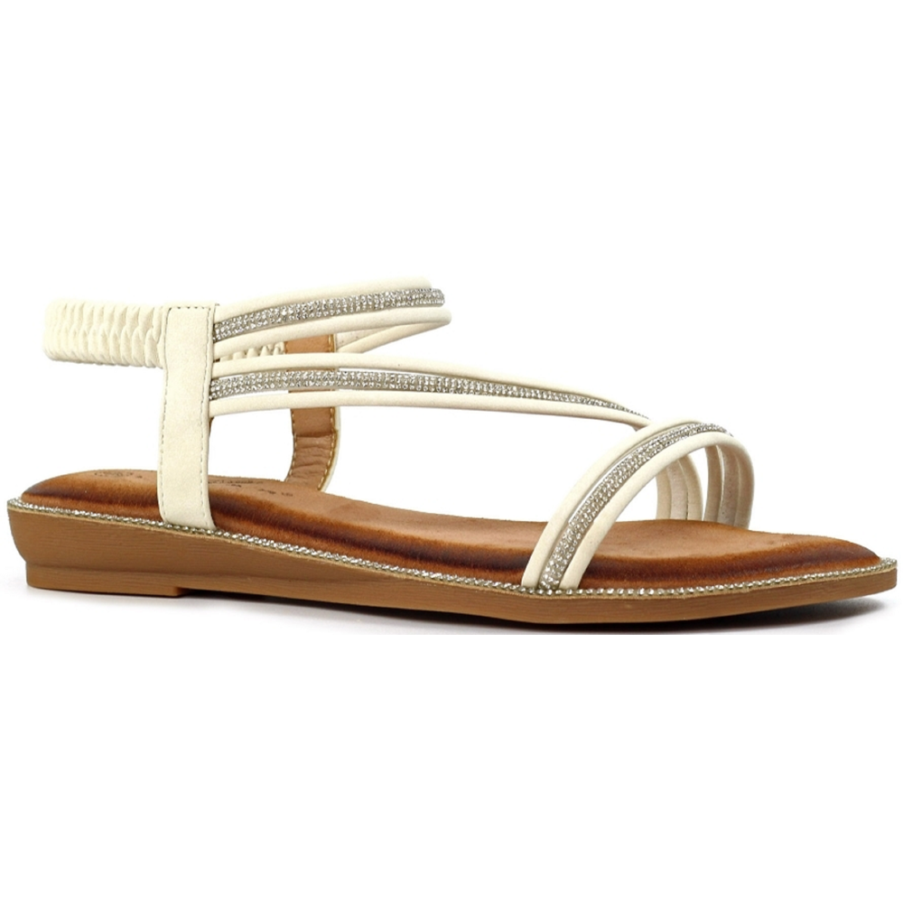 Lunar Aruba White Sandals