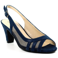 Lunar Audrina Elegance Slingback Blue Sandals