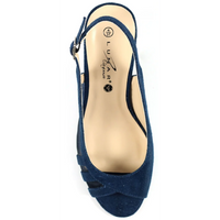 Lunar Audrina Elegance Slingback Blue Sandals