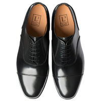 Loake 200B Black Polished Leather Oxford Shoes