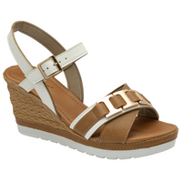 Lotus Bardolino White Sandals