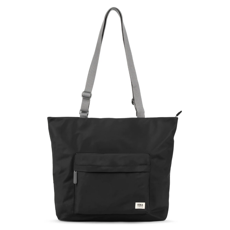 Roka Trafalgar B Black Recycled Nylon Bag