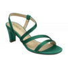 Lotus Bernadette Emerald Sandals