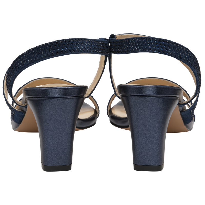 Lotus Bernadette Navy Pearl Sandals