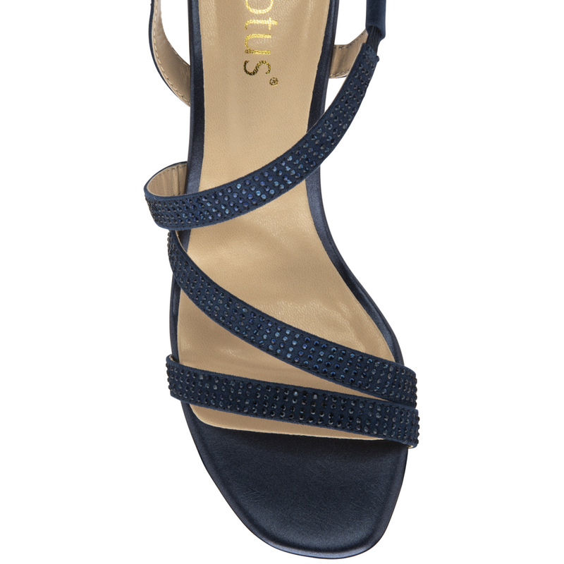 Lotus Bernadette Navy Pearl Sandals