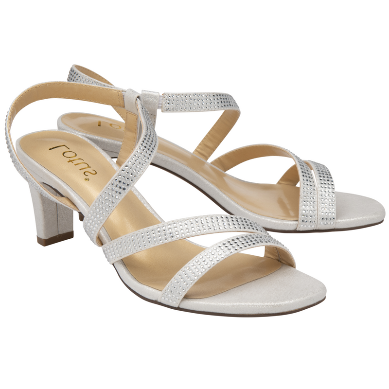 Lotus Bernadette Silver Sandals