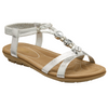 Lotus Bettina Silver Sandals