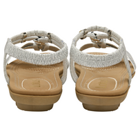 Lotus Bettina Silver Sandals