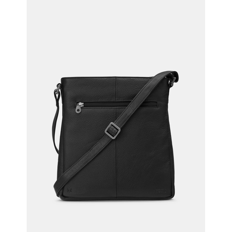 Yoshi Be Kind Rewind Bryant Black Leather Cross Body Bag