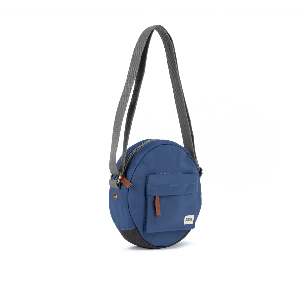 Roka Paddington B Recycled Nylon Burnt Blue Bag