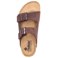 Rieker 22190-25 (Burton) Brown Sandals