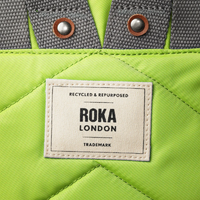 Roka Bantry B Recycled Nylon (Small) Lime Bag