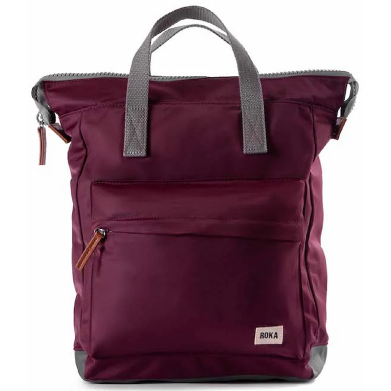 Roka Bantry B Recycled Nylon (Medium) Plum Bag