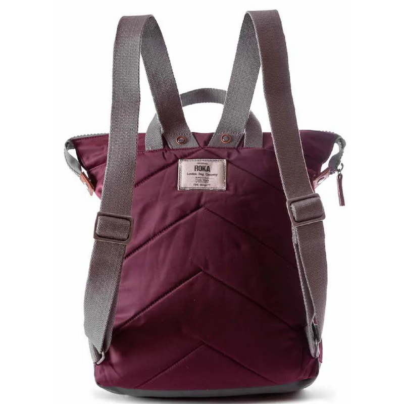 Roka Bantry B Recycled Nylon (Medium) Plum Bag