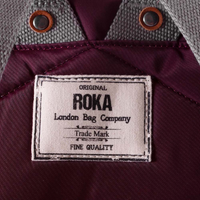 Roka Bantry B Recycled Nylon (Medium) Plum Bag