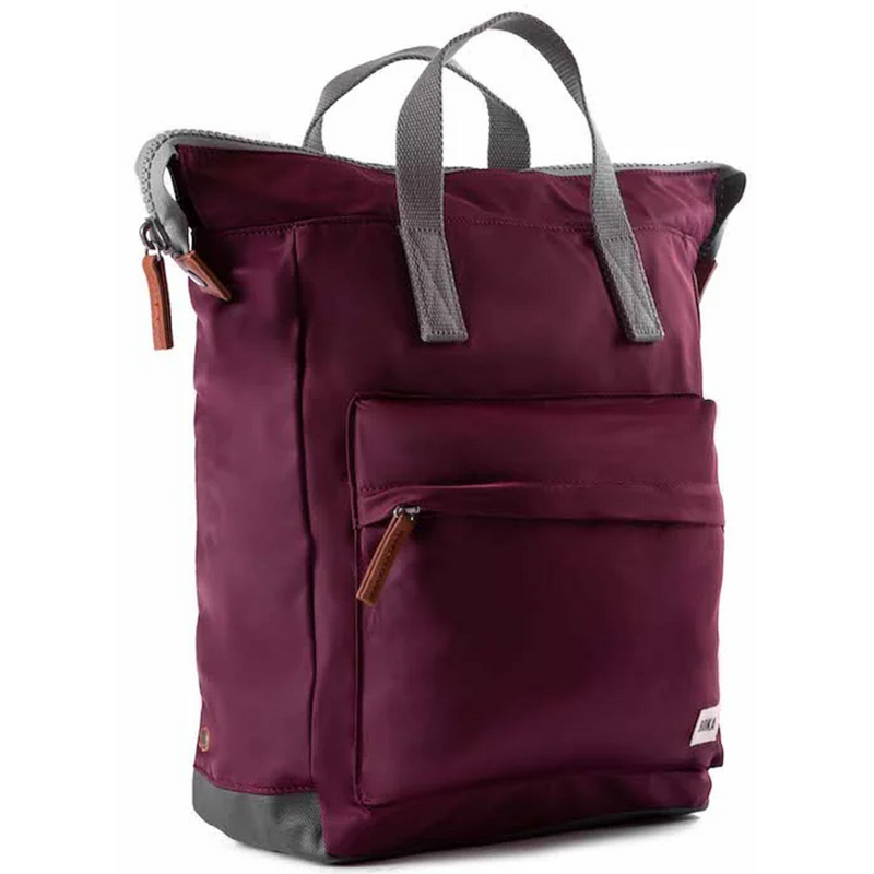 Roka Bantry B Recycled Nylon (Medium) Plum Bag