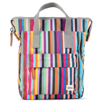 Roka Bantry B Recycled Canvas (Small) Multi Stripe Bag