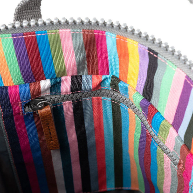 Roka Bantry B Recycled Canvas (Small) Multi Stripe Bag