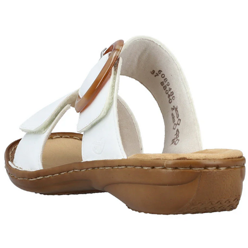 Rieker 60894-80 (Bath) White Sandals