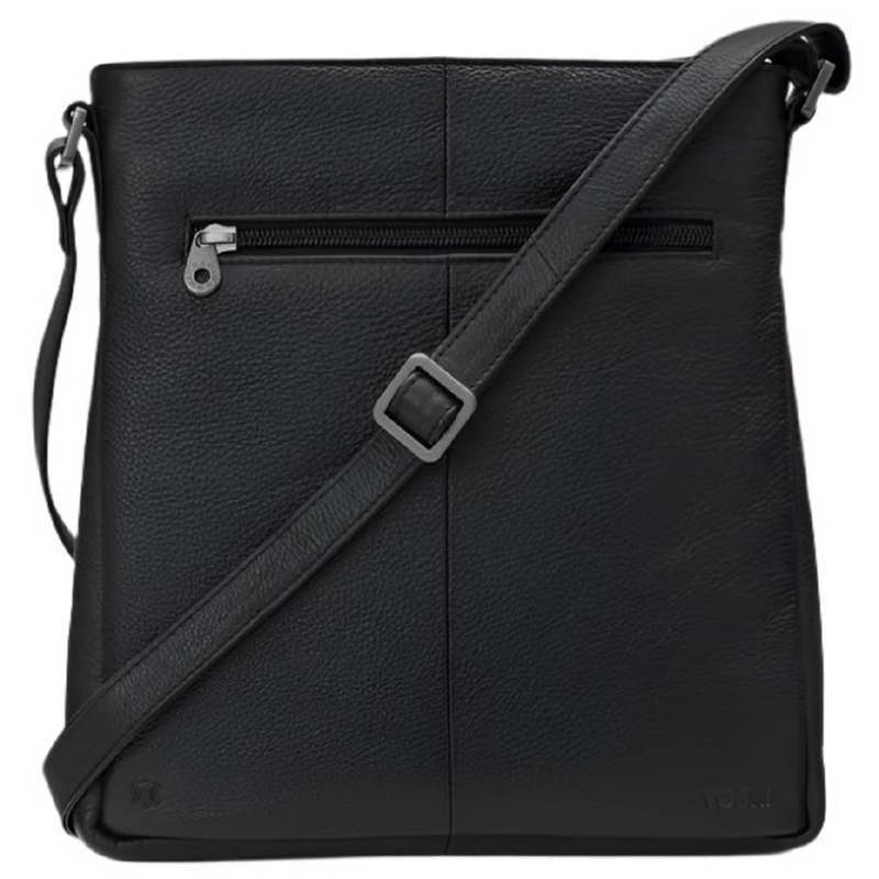 Yoshi Be Kind Rewind Bryant Black Leather Cross Body Bag