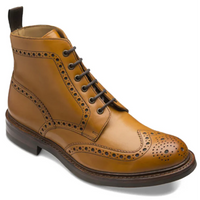 Loake Bedale Tan Burnished Calf Leather Boots