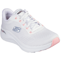 Skechers Arch Fit 2.0 - Big League White Pink Blue Trainers