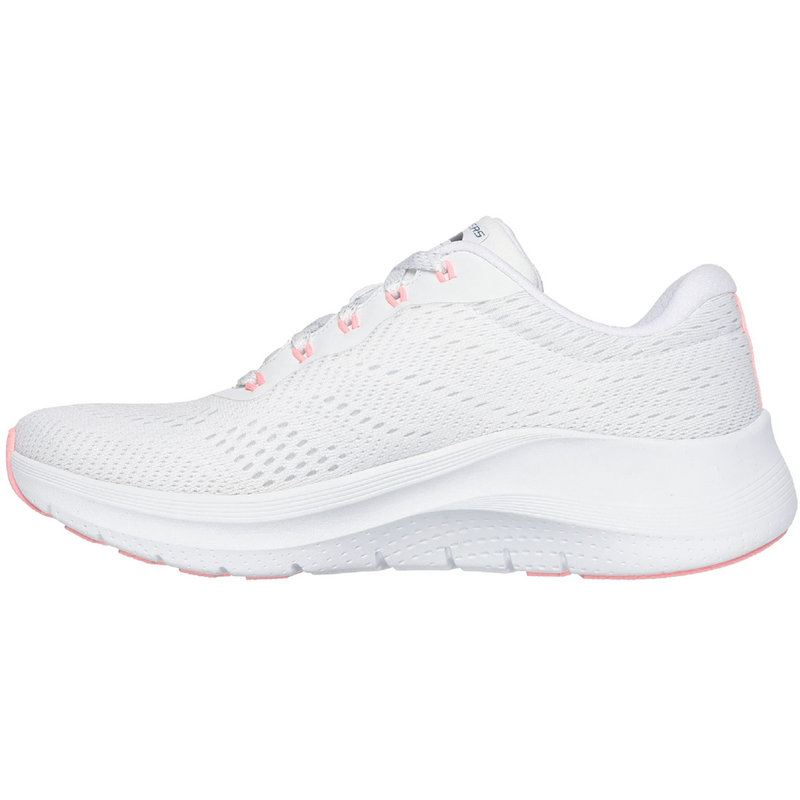 Skechers Arch Fit 2.0 - Big League White Pink Blue Trainers