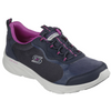 Skechers D'Lux Comfort-Bliss Galore Navy/Purple Trainers