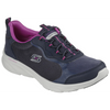 Skechers D'Lux Comfort-Bliss Galore Navy/Purple Trainers