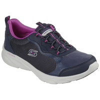 Skechers D'Lux Comfort-Bliss Galore Navy/Purple Trainers