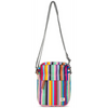 Roka Bond Recycled Canvas Multi Stripe Bag