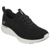 Skechers D'Lux Comfort-Bonus Prize Black/White Trainers