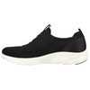 Skechers D'Lux Comfort-Bonus Prize Black/White Trainers