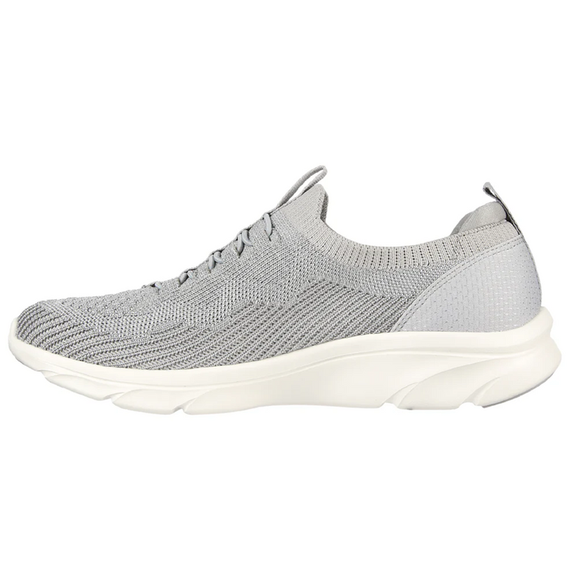 Skechers D'Lux Comfort-Bonus Prize Grey Trainers