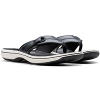 Clarks Brinkley Reyna Black Sandals