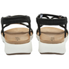 Lotus Bruna Black Sandals