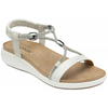 Lotus Bruna White Sandals