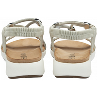 Lotus Bruna White Sandals